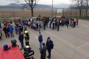 21.3.2016 Evakuacija Osnovne šole Vodice